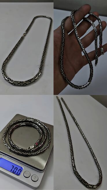 Серебряные цепочки: Ювелирные услуги 👨‍🏭⛓️ Изготовление Цепей и Браслетов ⛓️💎 Серебро — 9