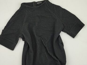 czarne bawełniane bluzki: Blouse, S (EU 36), condition - Good