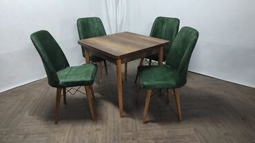 Setovi stolova i stolica: STOLICA Materijal-metalni ram presvucen mebl stofom Nogari-drvo na lalafo.rs — 6 Setovi stolova i stolica: STOLICA Materijal-metalni ram presvucen mebl stofom Nogari-drvo — 6