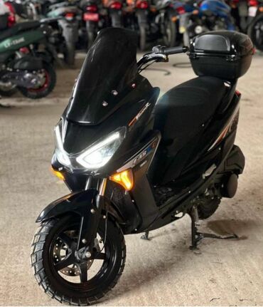 детский мотоцикл на бензине: Скутеретта Yamaha, 175 куб. см, Бензин, Новый, В рассрочку