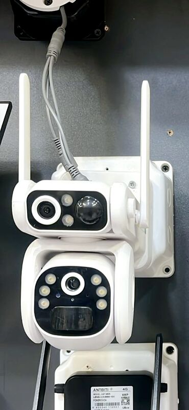 Videomüşahidə: Simsiz Wifi ptz 2 kamera 360° 8mp/4K Çöl səraiti ücün matorlu 2