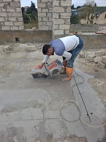 şeyf qapi: Beton və dəmir-beton kəsimi, divarda qapı-pəncərə yeri açılması, kanal — 3