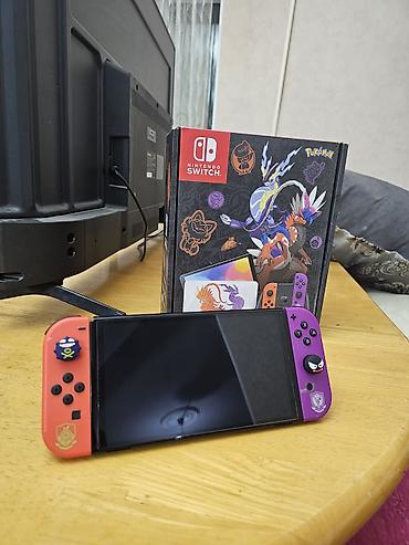 Продаю Nintendo Switch OLED – лимитированная версия Pokémon Scarlet