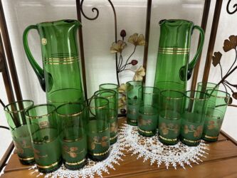 богемское стекло ваза: Чешские наборы "Богемия": Кувшины + 12 стаканов.
Новые!