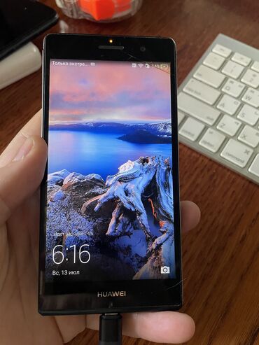 видеокарты ddr3: Huawei P8, Колдонулган, 16 ГБ, түсү - Кара