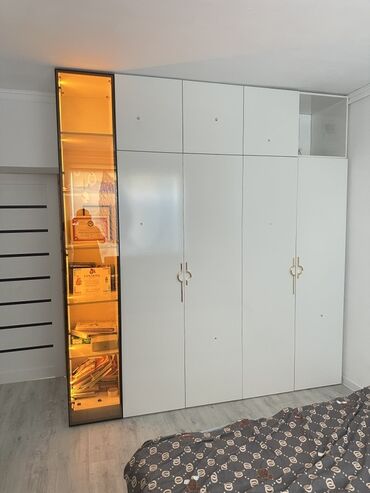 Кухонные гарнитуры: Кухонный гарнитур, Новый, цвет - Серый, МДФ, Бесплатная доставка — 3