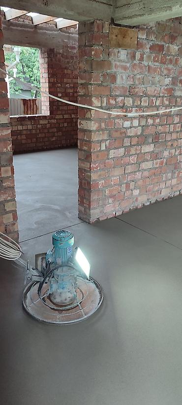 Напольные работы: Механизированная стяжка пола “под ключ” за 1 день - Полусухая стяжка — 10