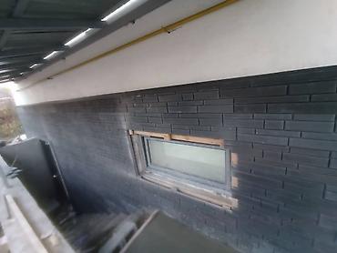 Фасадные сэндвич панели: Фасадные панели под кирпич - Материал: бетон/фибробетон (литые — 12