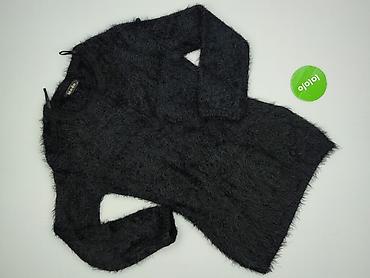 sweter czarny oversize: Sweter damski, rozmiar L — 2