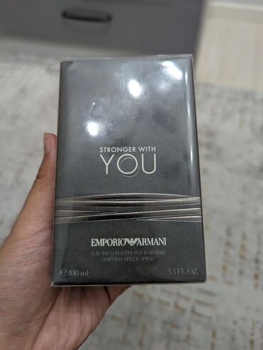 парфюмерия для женщин: Stronger With You EMPORIO ARMANI 100мл Абсолютно Новый Оригинал.Купил