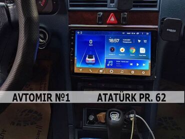 avtomobil arxa kamera: Mercedes w202 android monitor DVD-monitor ve android monitor hər cür