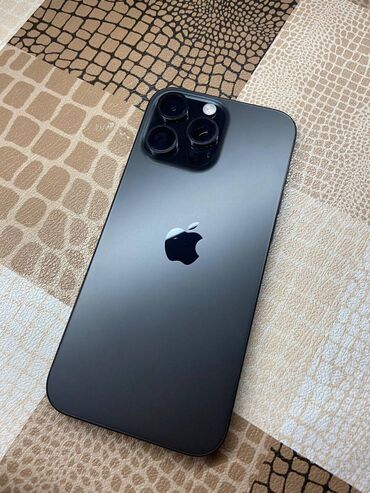 iphone 13 pro max qiymeti 2 ci el: IPhone 16 Pro Max, 256 GB, Black Titanium