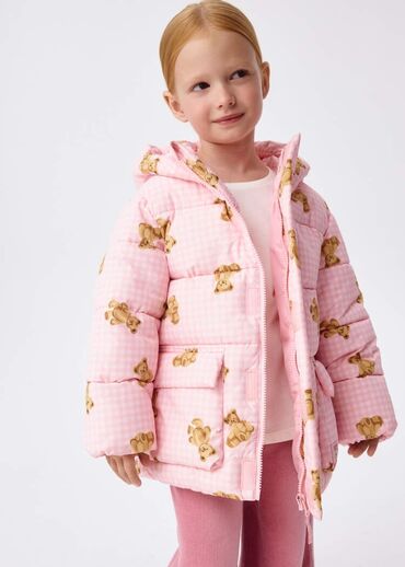 плащ дождовик: Новая дутая,теплая стеганая Деми куртка с капюшоном. Плотная плащевая