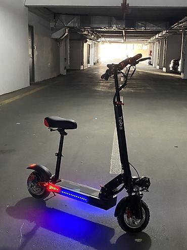 Электротранспорт: Elektrik skuter – oturacaqlı, güclü işıqlandırma və geniş ekranlı — 2