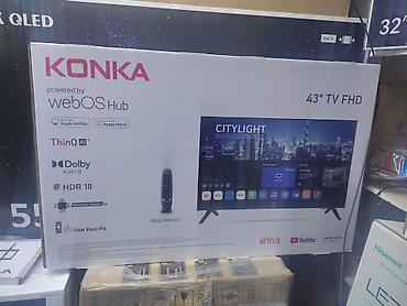 Телевизоры: Телевизоры konka 43 webos hub 110 см диагональ, гарантия 3 года — 19