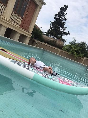 Digər idman və istirahət malları: Şişmə SUP (stand up paddle) lövhəsi və tənzimlənən avar - Tip: Şişmə — 2