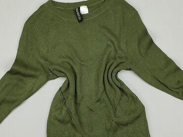 zielone spódnice rozkloszowane: Sweter, H&M, XS, stan - Bardzo dobry