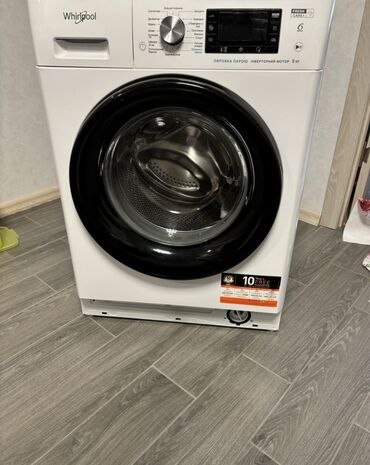 источник бесперебойного питания для котла: Стиральная машина Whirlpool, Б/у, Автомат, До 9 кг