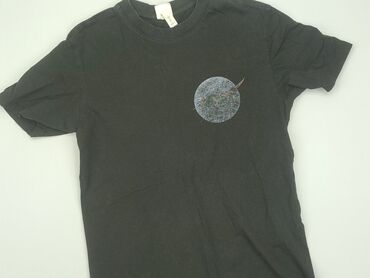 T-shirts: H&M, XS (EU 34), condition - Good