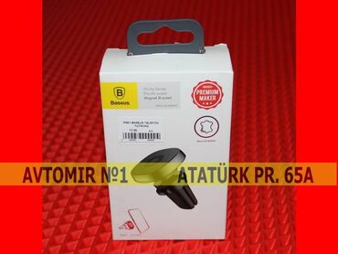 telefon tutacağı: Telefon tutacağı "baseus" bundan başqa hər növ avtomobi̇l