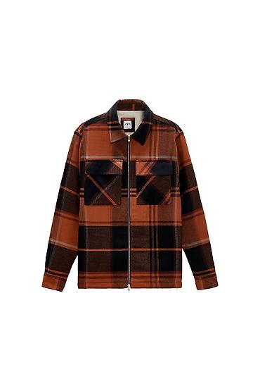 ZARA Материал: плотная ткань с шерстистой текстурой, клетчатый узор