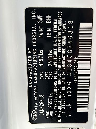 Kia: Kia Optima: 2018 г., 2.4 л, Автомат, Бензин, Седан at lalafo.kg — 18 Kia: Kia Optima: 2018 г., 2.4 л, Автомат, Бензин, Седан — 18