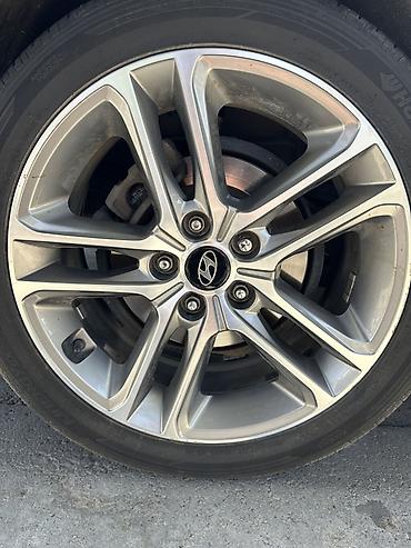Шиналар жана дисктер: Литые диски Hyundai 18" - Оригинальные легкосплавные диски Hyundai с — 2