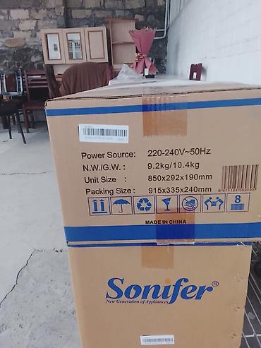 en ucuz meiset texnikasi: Sonifer məişət texnikası (qutusunda) - Güc mənbəyi: 220–240V, 50Hz - — 1