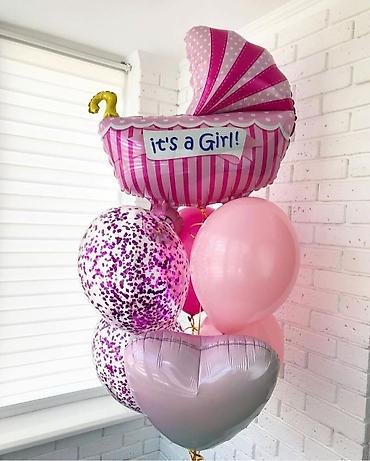 Воздушные шары и принадлежности: Гелевые шары Выписка из роддома День рождения, Юбилей У нас есть — 15