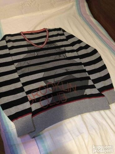 Duksevi: Jako kvalitetan Zara džemper, kao nov, L veličina, 100% cotton, sive — 9