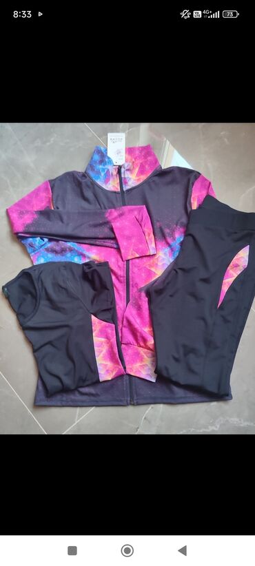 Trenerke: Komplet, M, Nike, bоја - Crna, Pamuk — 18