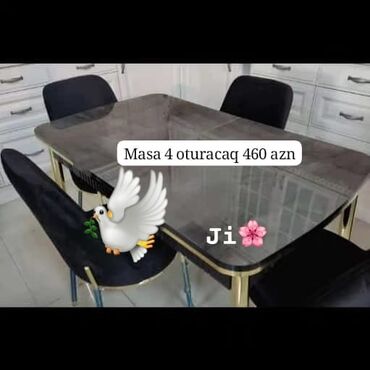 ev əşyaları ikinci el: Masa stull dəsdi