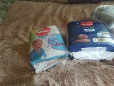 крок тапочки: Подгузники Huggies, Размер 3, Одноразовые — 1