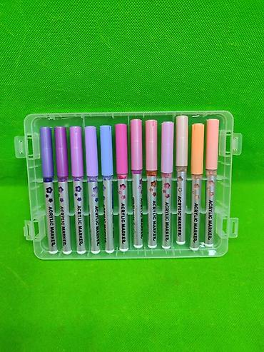 Другие товары для детей: Маркер акриловые для детского творчества и рисования🌟 Комплектация — 3