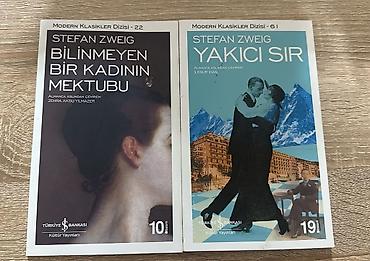 Stefan Zweig – iki kitablıq dəst - Bilinmeyen Bir Kadının Mektubu