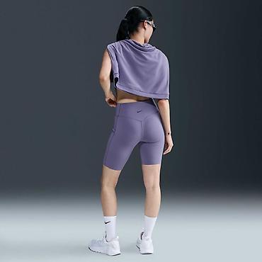 Helanke, biciklistički šortsevi: NIKE Universa Women's High-Waisted 20.5cm Biker Shorts with No Front — 5