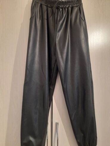 костюм шым женский: Повседневные брюки, Высокая талия, Зима, S (EU 36), M (EU 38)