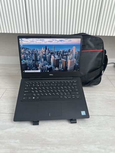 компьютер dell: Ноутбук, Dell, 8 ГБ ОЗУ, Intel Core i5, 14 ", Б/у, Для несложных задач, память NVMe SSD