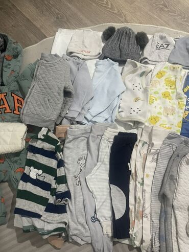 вязаный костюмчик для новорожденного: Комплект, Колдонулган