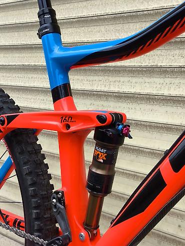 velosiped enduro: Cube Stereo full-suspension enduro/dağ velosipedi DROPPER ROCK SHOK — 4