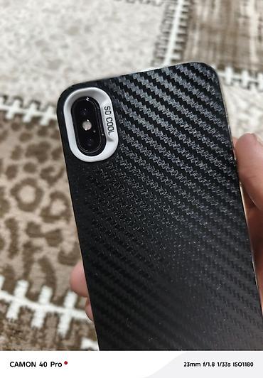 Apple iPhone: IPhone X, Б/у, 64 ГБ, Space Gray, Чехол, 100 % — 2