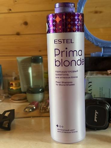 пантера слива: ESTEL Prima Blonde — перламутровый шампунь для оттенков блонд. Продаю — 2