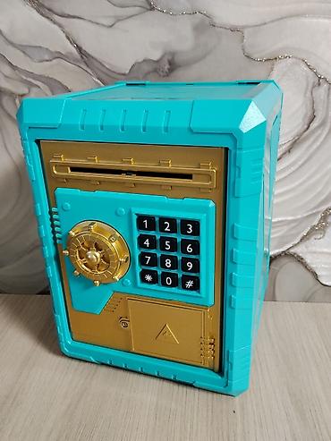 Детская электронная копилка-сейф Money Safe Bank Stockpile в виде