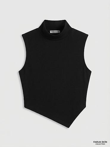 Топ-воротник (жилет-топ) FARUK EKIN Collection - Цвет: черный - Крой