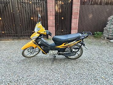 мопеттер: Мопед Honda Wave 110 (реплика/вариант семейства Wave), желтый. или — 3