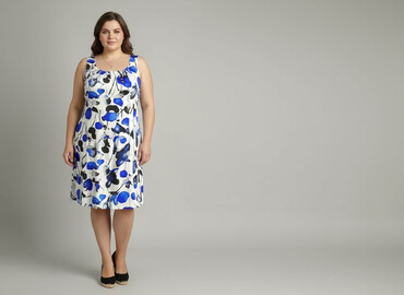 sukienka na wesele zimą: Women`s dress, size 2XL