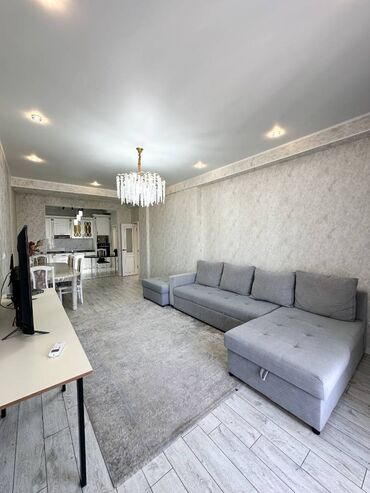 бишкек квартиры продажа: 3 комнаты, 121 м², Элитка, 15 этаж, Евроремонт