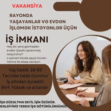 Inzibati heyət: Mehsul almadan ve satmadan, bal toplamadan, abune sisdemi ile 1ayda 5