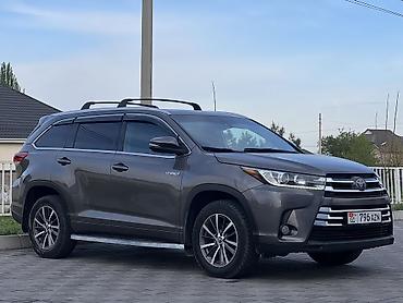 Toyota: Toyota Highlander: 2018 г., 3.5 л, Автомат, Гибрид, Кроссовер — 2
