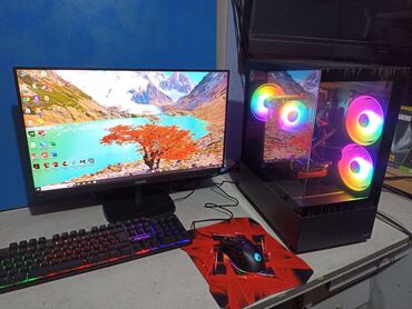 Настольные ПК и рабочие станции: Компьютер, ядер - 4, ОЗУ 16 ГБ, Игровой, Б/у, Intel Core i7, AMD Radeon RX 580, HDD + SSD — 4